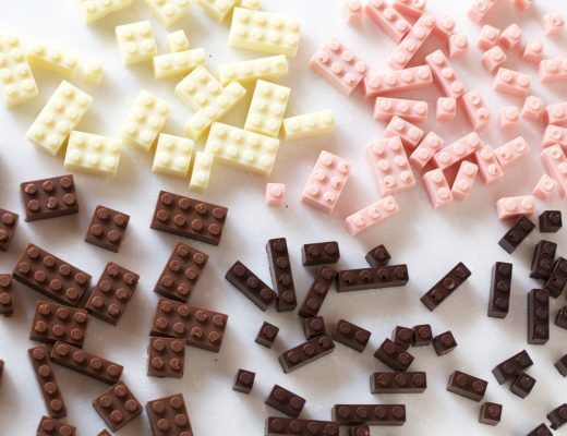 LEGO en chocolat