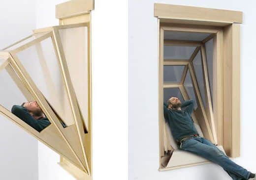 fenêtre qui se transforme en balcon
