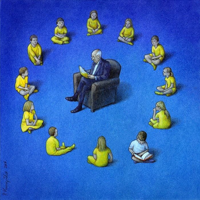 Illustrations satiriques-polonais-Pawel-Kuczynski