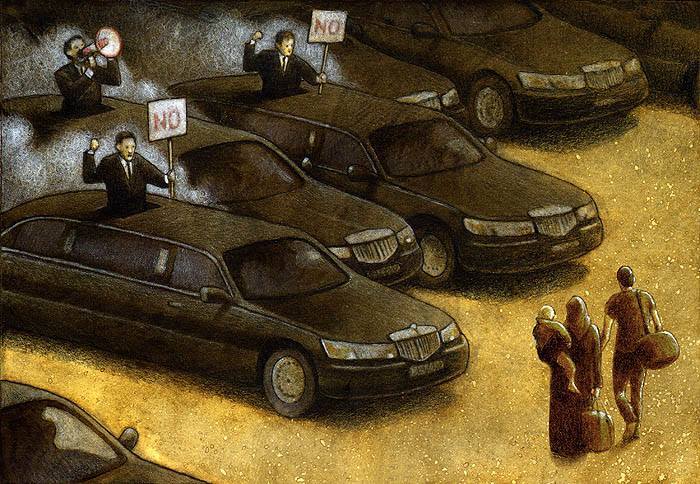 Illustrations satiriques-polonais-Pawel-Kuczynski