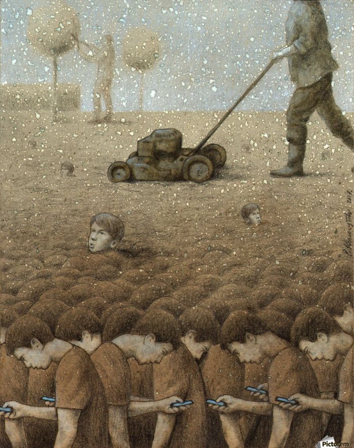 Illustrations satiriques-polonais-Pawel-Kuczynski