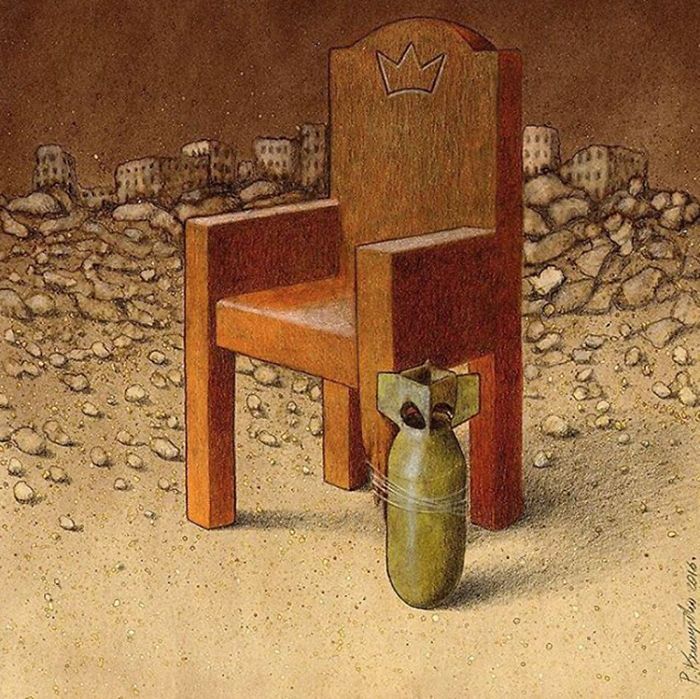 Illustrations satiriques-polonais-Pawel-Kuczynski