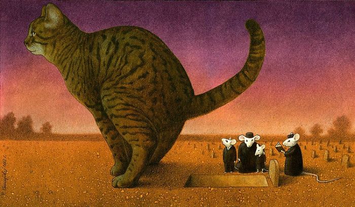 Illustrations satiriques-polonais-Pawel-Kuczynski