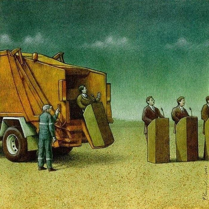 Illustrations satiriques-polonais-Pawel-Kuczynski