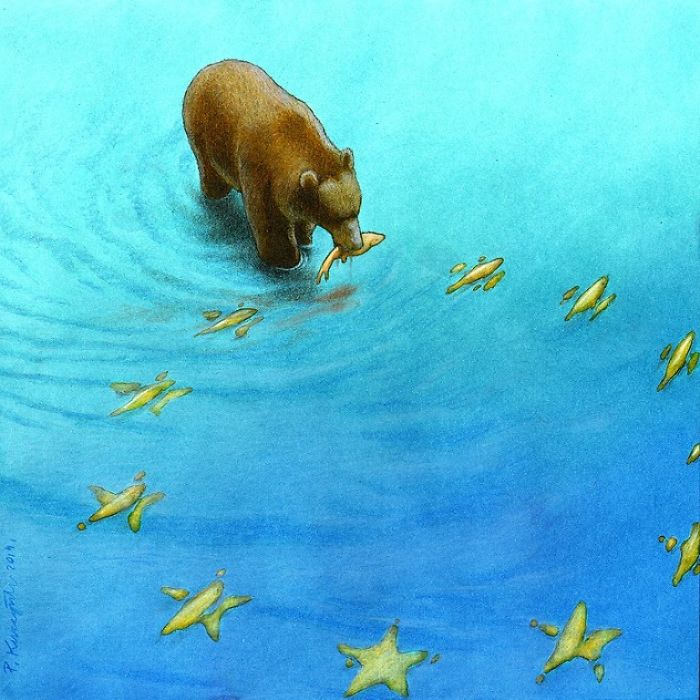 Illustrations satiriques-polonais-Pawel-Kuczynski