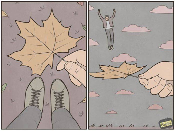 illustrations sarcastiques Gudim