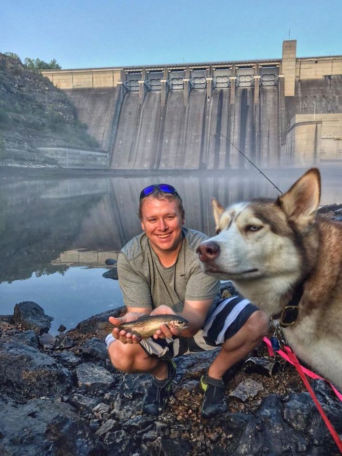 Lorsque vous essayez d'être aventureux, mais votre Husky n'est pas impressionné