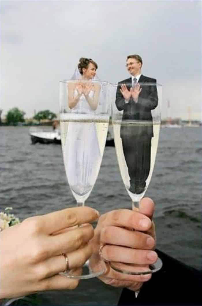 Toast à un mariage parfait