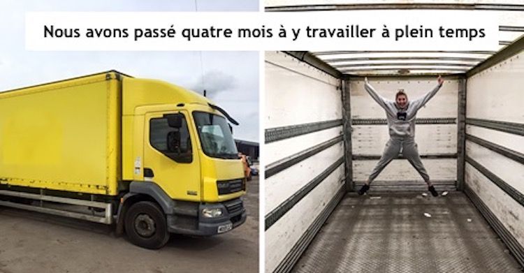 convertir un vieux camion