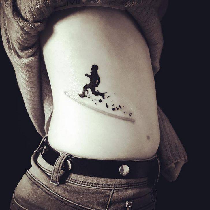 Serre-tête Couteau Planté – Accessoire Halloween Avec 5 Tatouages Réalistes Pour Effet Choc Garanti
