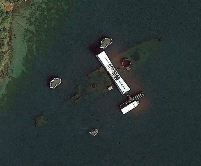 Découvertes sur Google Earth