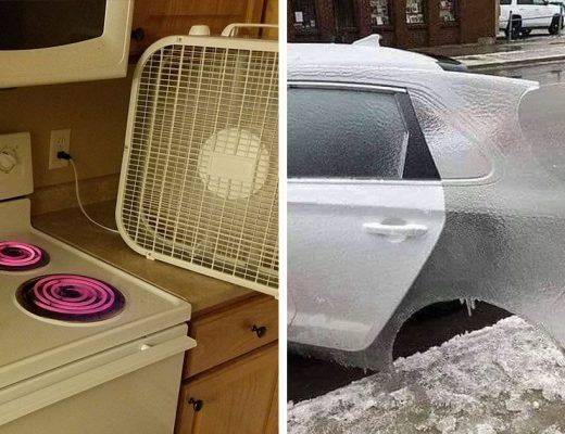 froid en Amérique du Nord