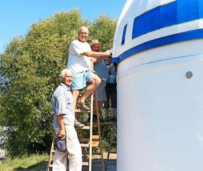 observatoire en R2-D2