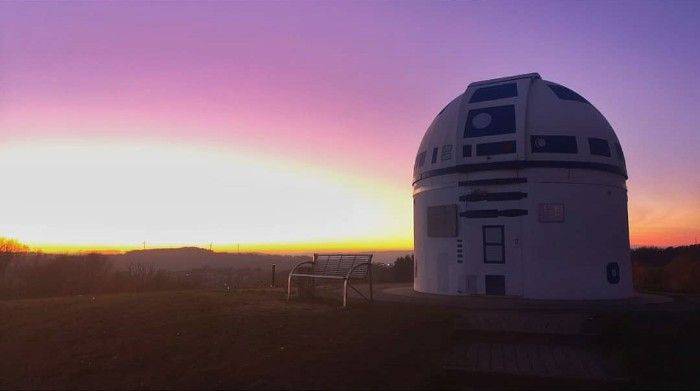 observatoire en R2-D2