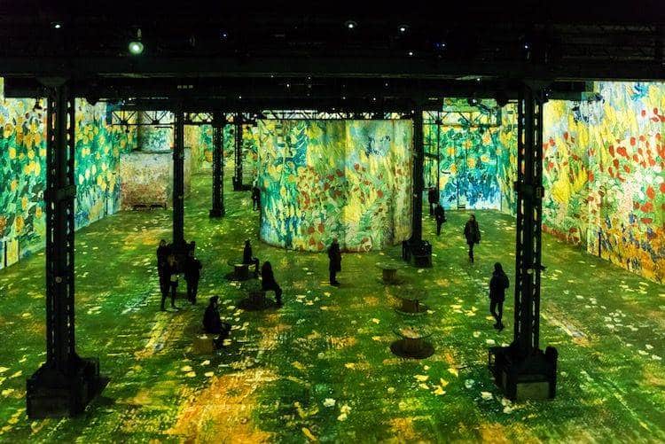 Atelier des Lumières Van Gogh Exposition Culturespaces 