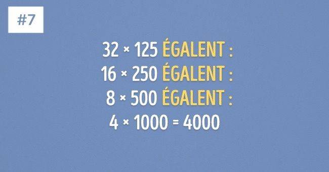 astuces mathématiques