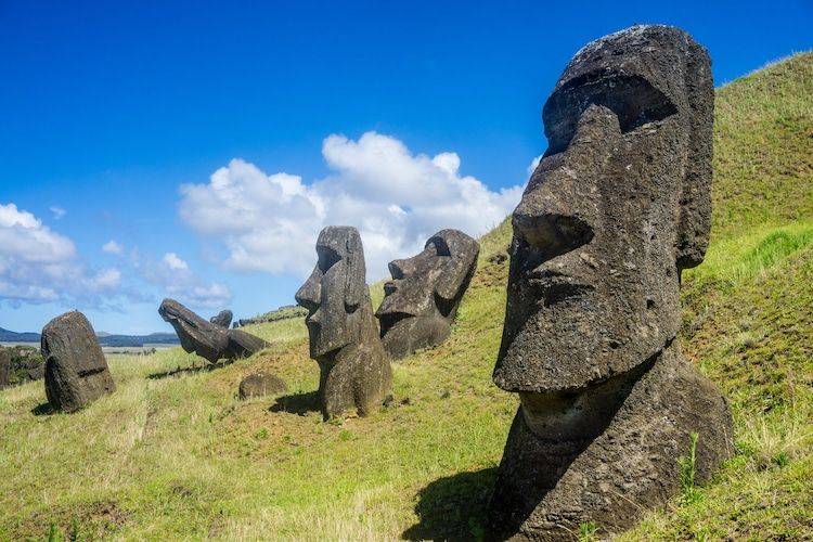 statues de l'île de Pâques