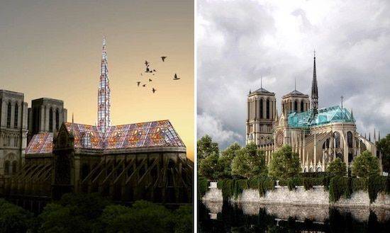 reconstruction de Notre-Dame