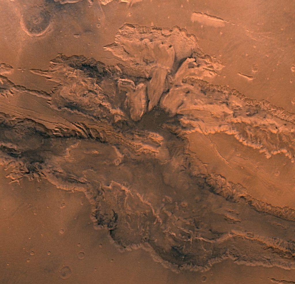 Grand Canyon de Mars