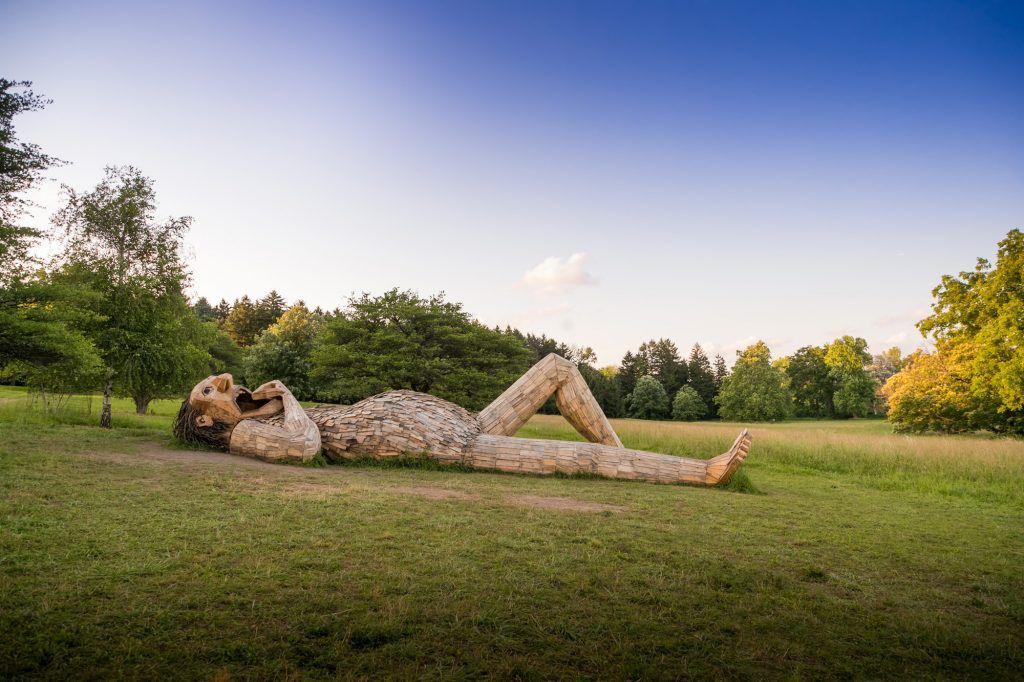 trolls en bois récupérés