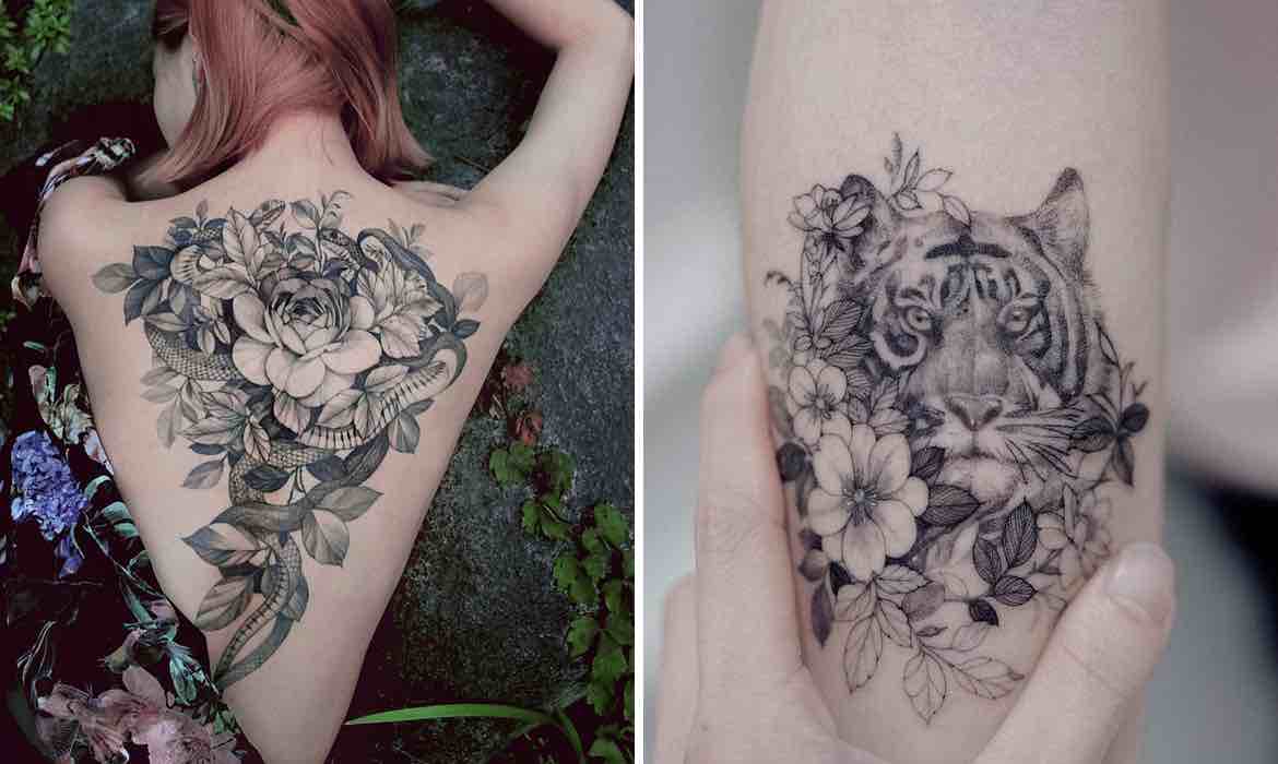 tatouages ​​délicats