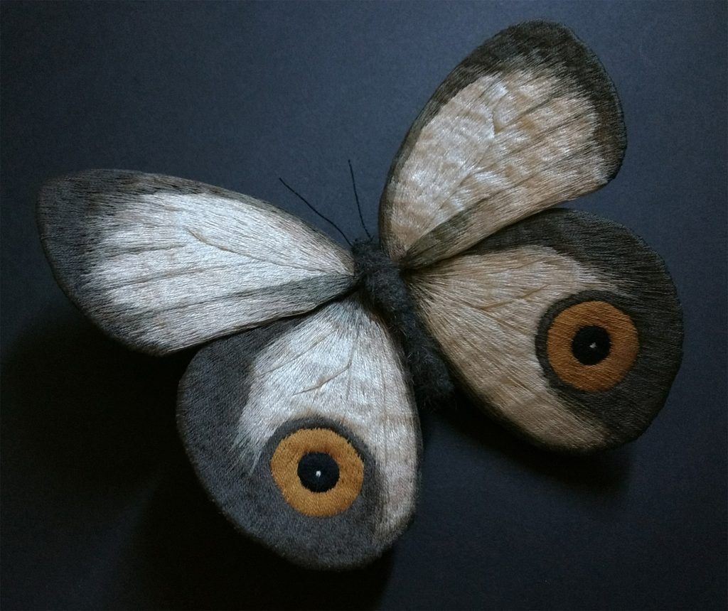 sculptures papillons