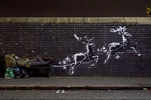 Banksy sans-abri