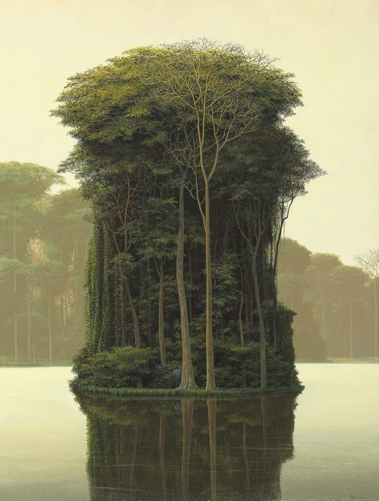 peintures de paysages Tomás Sánchez