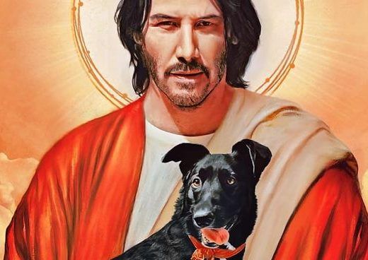 célébrités comme des saints