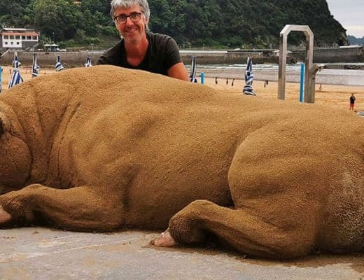 sculptures de sable