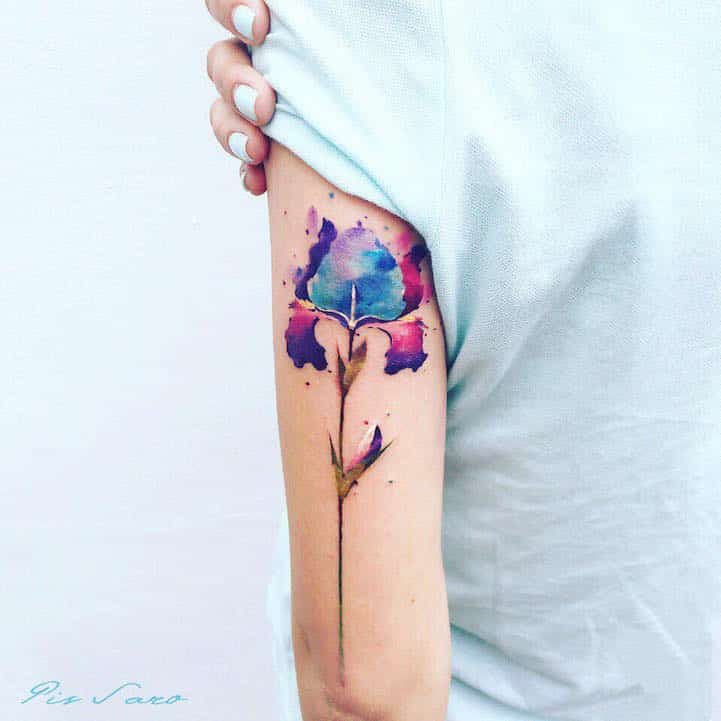 tatouages floraux