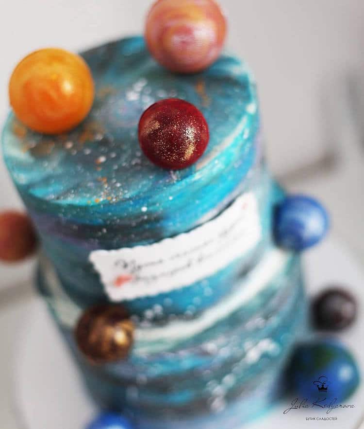 gâteaux galaxies 