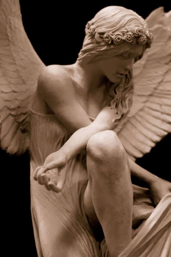 sculpture d'ange