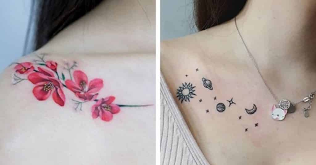 Tatouages D Epaules Avec Un Style Delicat Qui Est Au Dessus Des Autres Tatouages D Epaules Avec Un Style Delicat Qui Est Au Dessus Des Autres