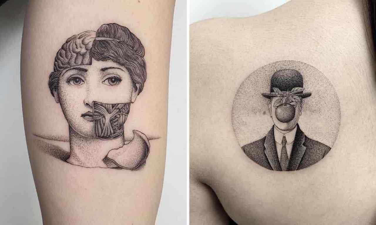 Tatouages ​​surréalistes