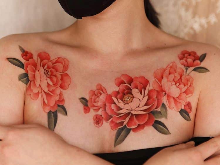 tatouages d'art traditionnel coréen