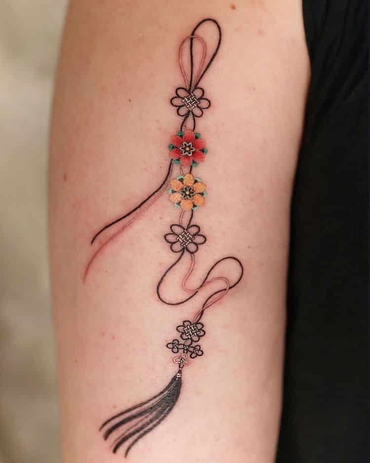 tatouages d'art traditionnel coréen