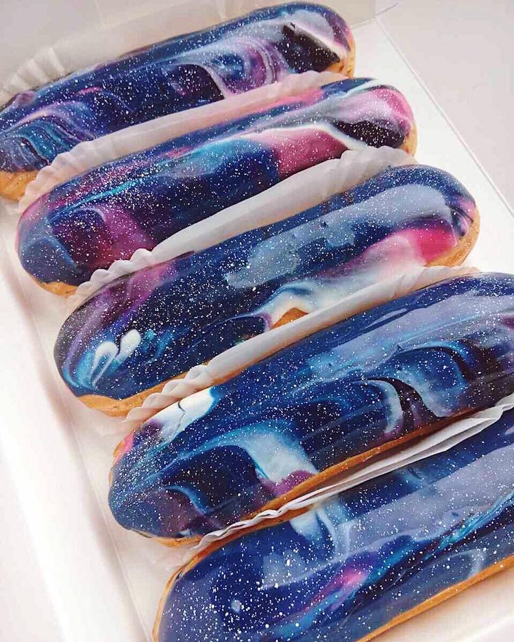 éclairs galaxie