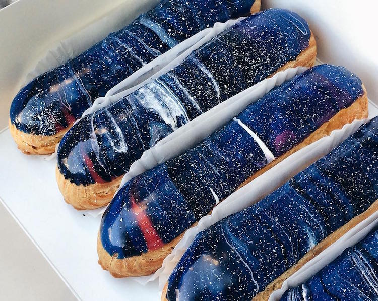 éclairs galaxie