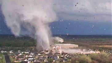 tornade dévastatrice