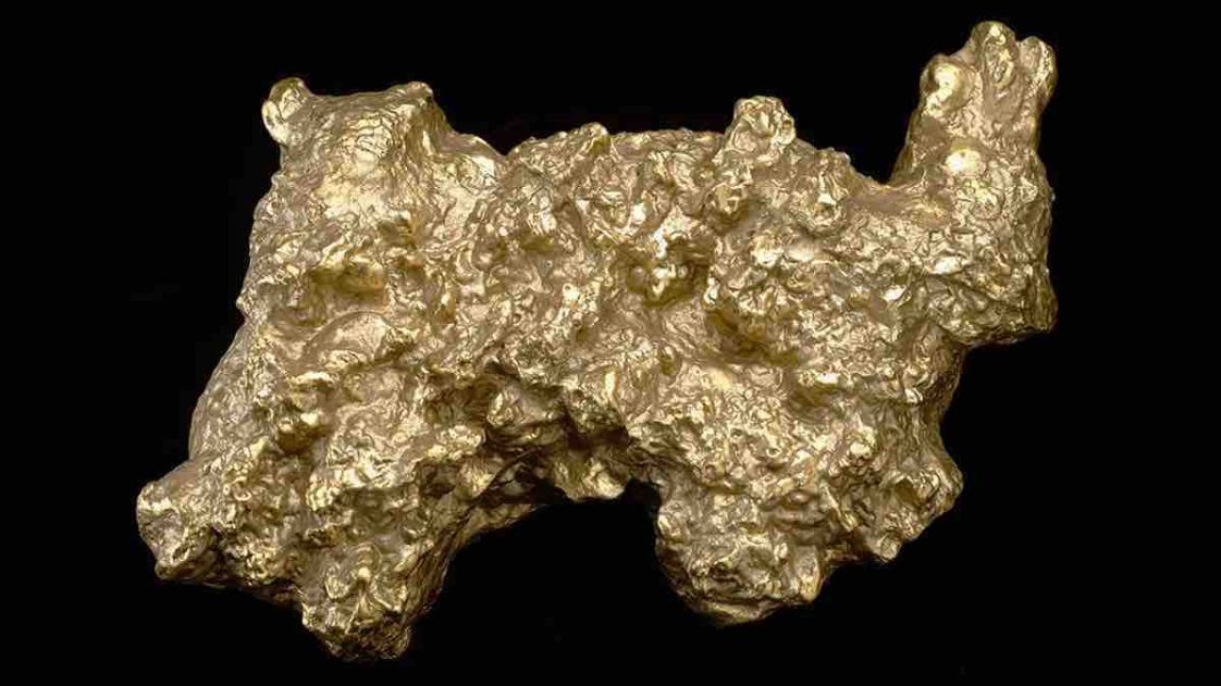 La plus grosse pépite d'or jamais trouvée au monde pesait le même poids qu'un homme adulte La plus grosse pépite d'or jamais trouvée au monde pesait le même poids qu'un homme adulte