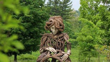 Les sculptures poétiques en bois flotté de l'artiste Debra Bernier
